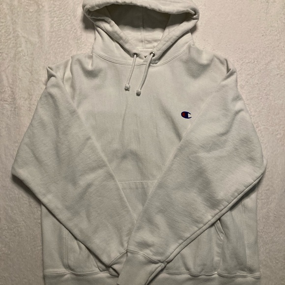 Champion White Hoodie - Picture 1 of 3